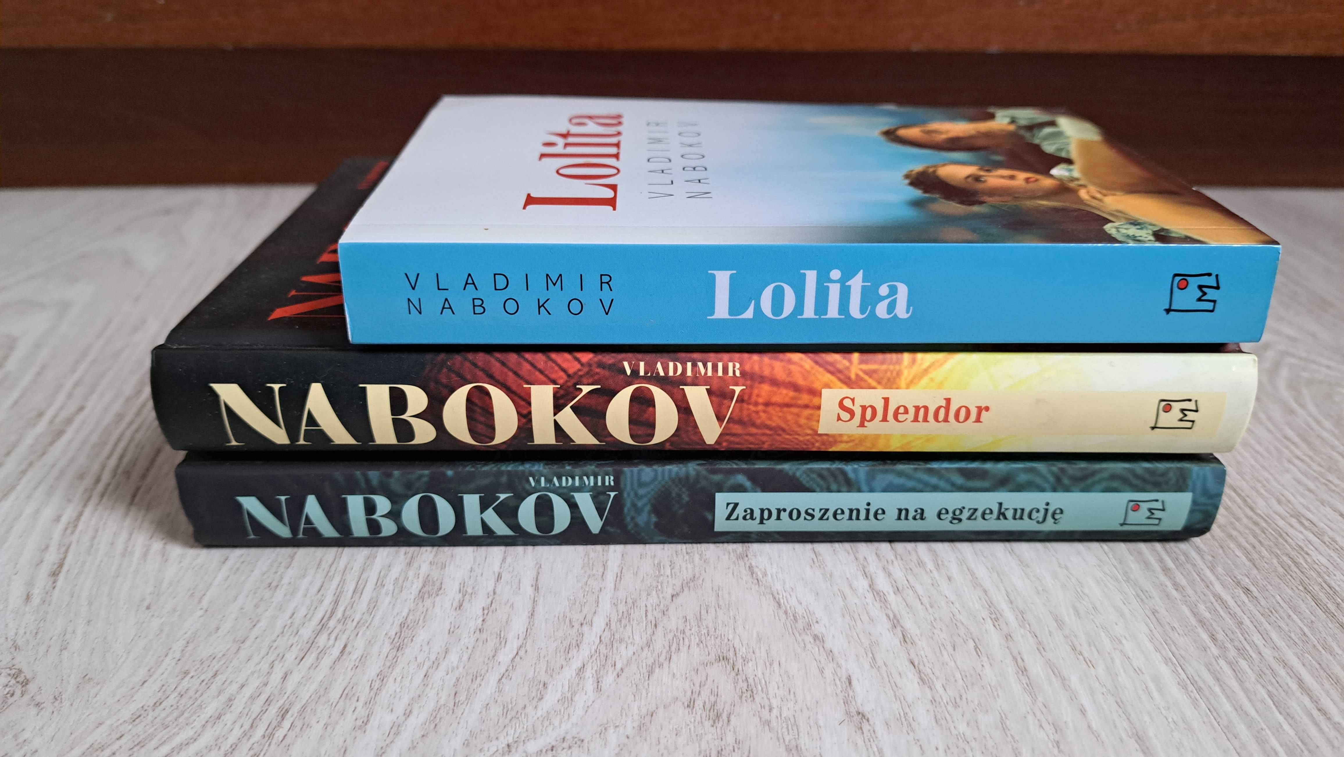 3x Vladimir Nabokov Lolita + Splendor + Zaproszenie na egzekucję BDB