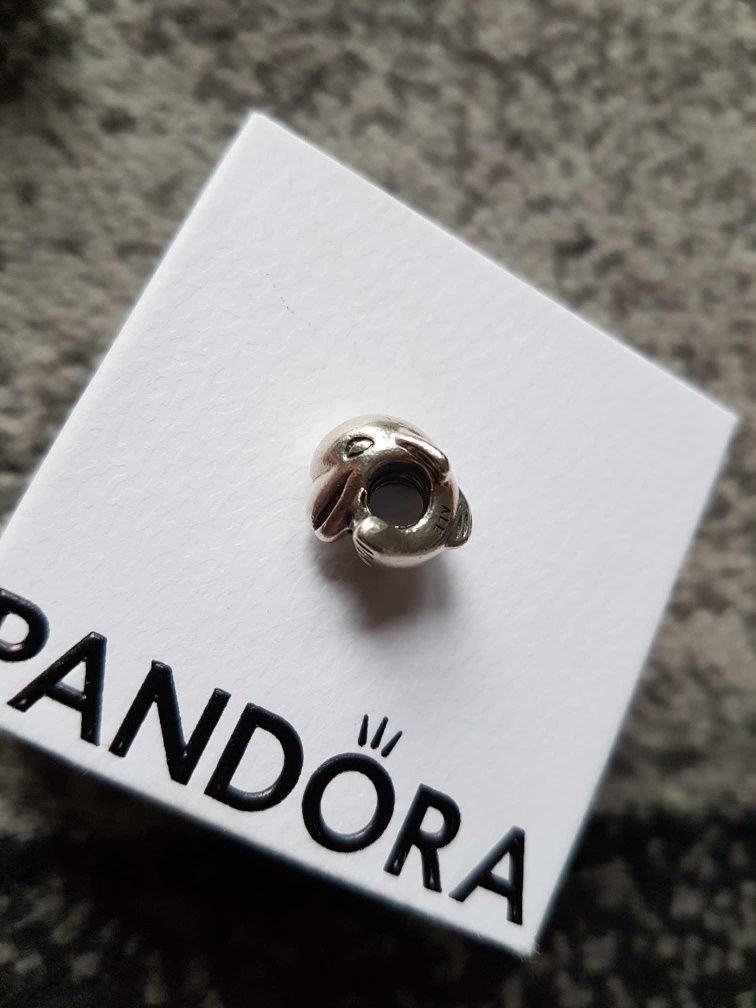 Charms zawieszka Pandora anioł biedronka delfin