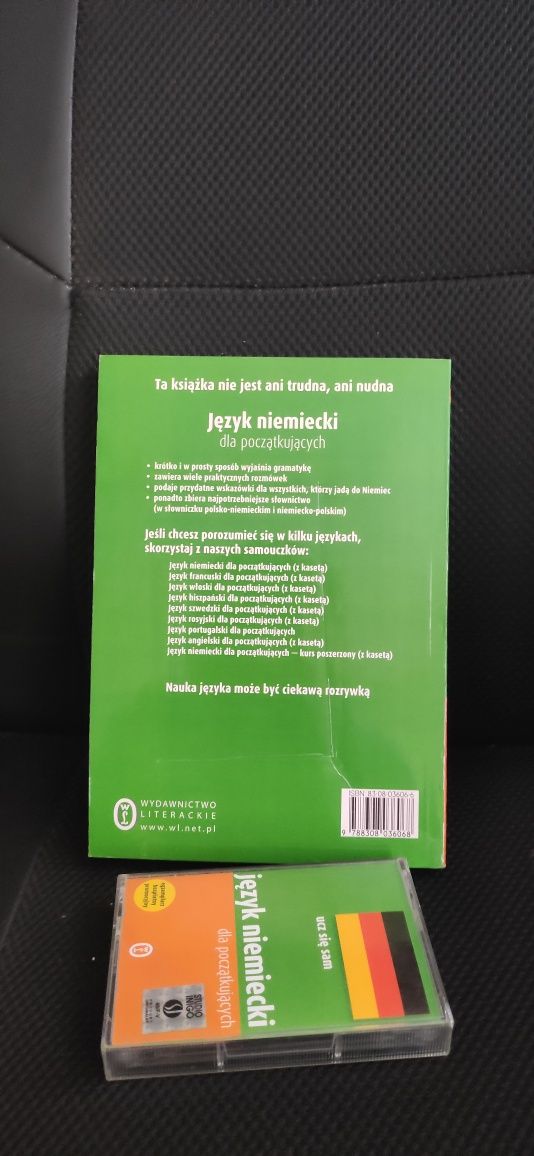 Język niemiecki dla początkujących - kurs z kasetą .