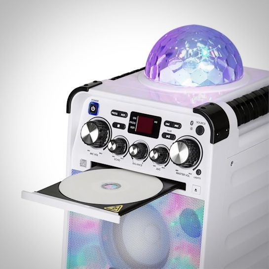 Zestaw do karaoke Rockstage AUNA CD Bluetooth USB, LED