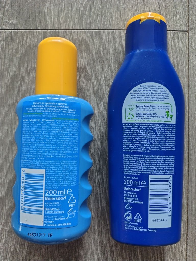 Krem do opalania. NIVEA