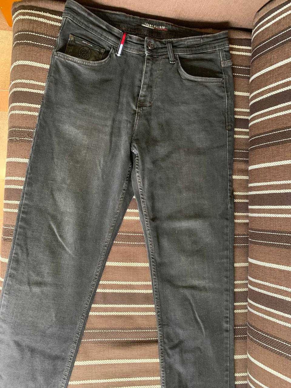 Продам джинси Tommy Hilfiger, мужские, W32 L34, темно-серые