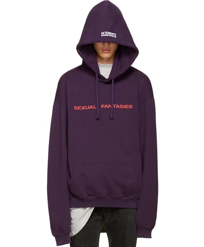 Very Rare худи Vetements Sexual Fantasies Balenciaga Rick owens