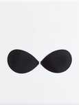 Nowy czarny samoprzylepny biustonosz push up H&M r A/B