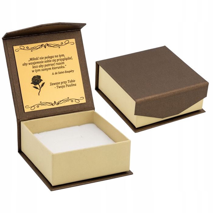 Złoty Naszyjnik Serduszko Łańcuszek + Zawieszka Dla Niej 925/585 + Gra