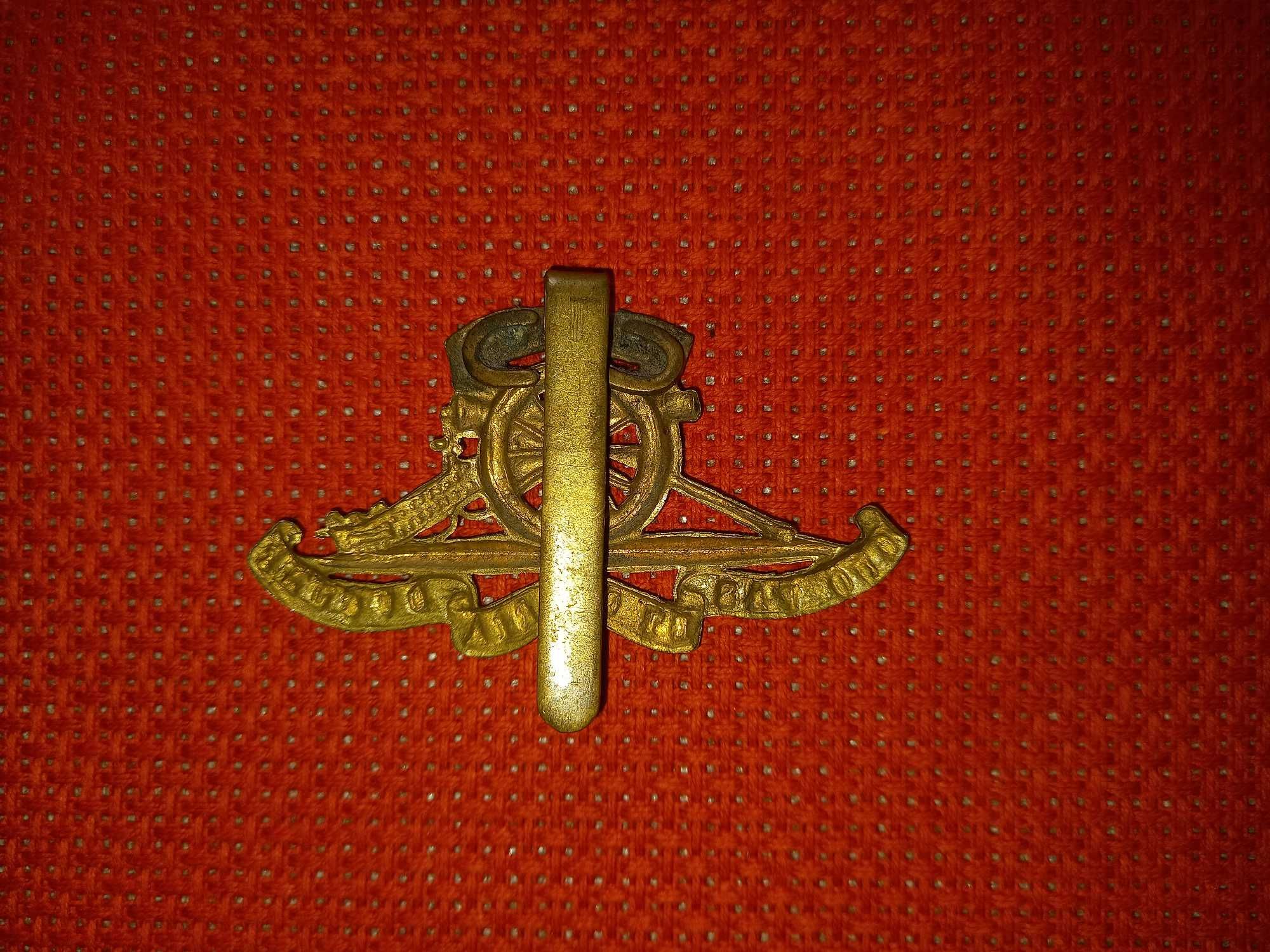 Odznaka brytyjska Królewskiej Artylerii II WŚ