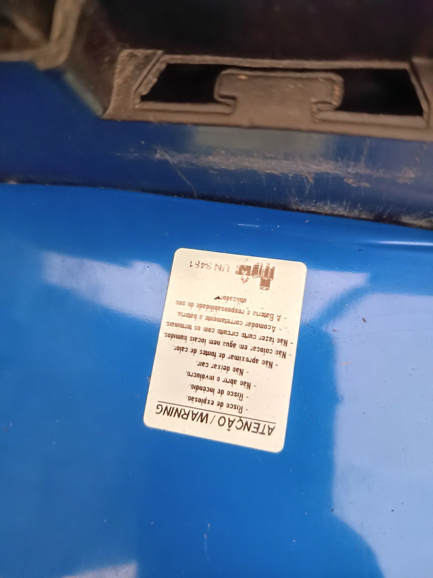 Bateria de mota elétrica nova