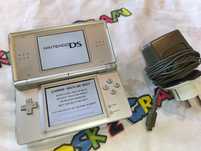 Nintendo DS lite srebrne silver super stan sklep kioskzgrami gwarancja