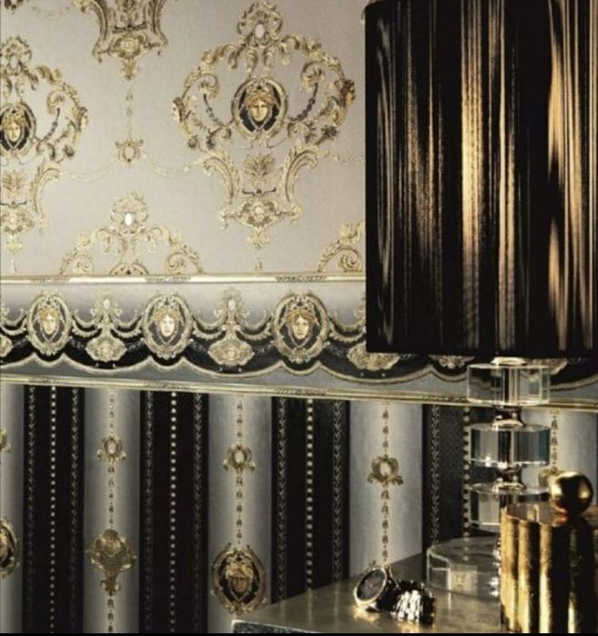 Border pasek tapety wzór Versace