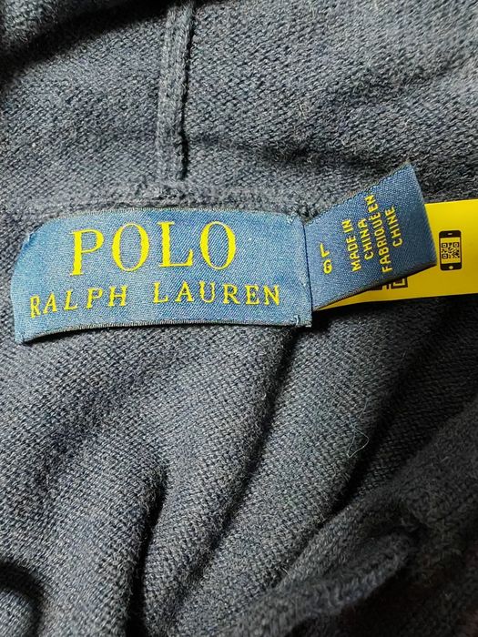 Super model bluzy z kapturem z haftowanym logiem Polo Ralph Lauren L/X