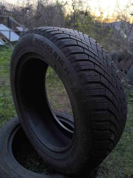 Opony zimowe Continental 205/55 R16 2020 rok
