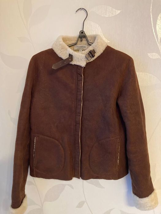 Натуральна шкіра ,дублянка на зріст 162 см