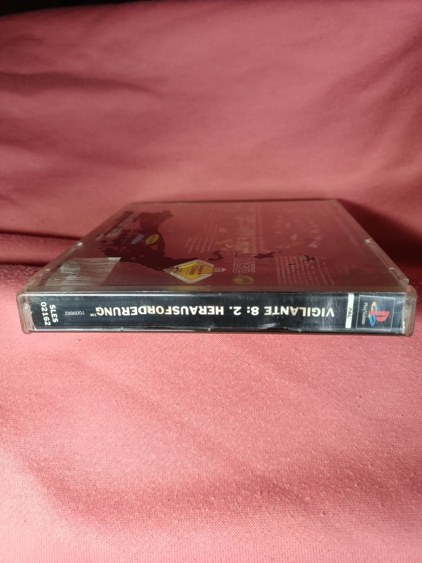 PlayStation 1 Vigilante 8 ps1 psx psone Pudełko do gry