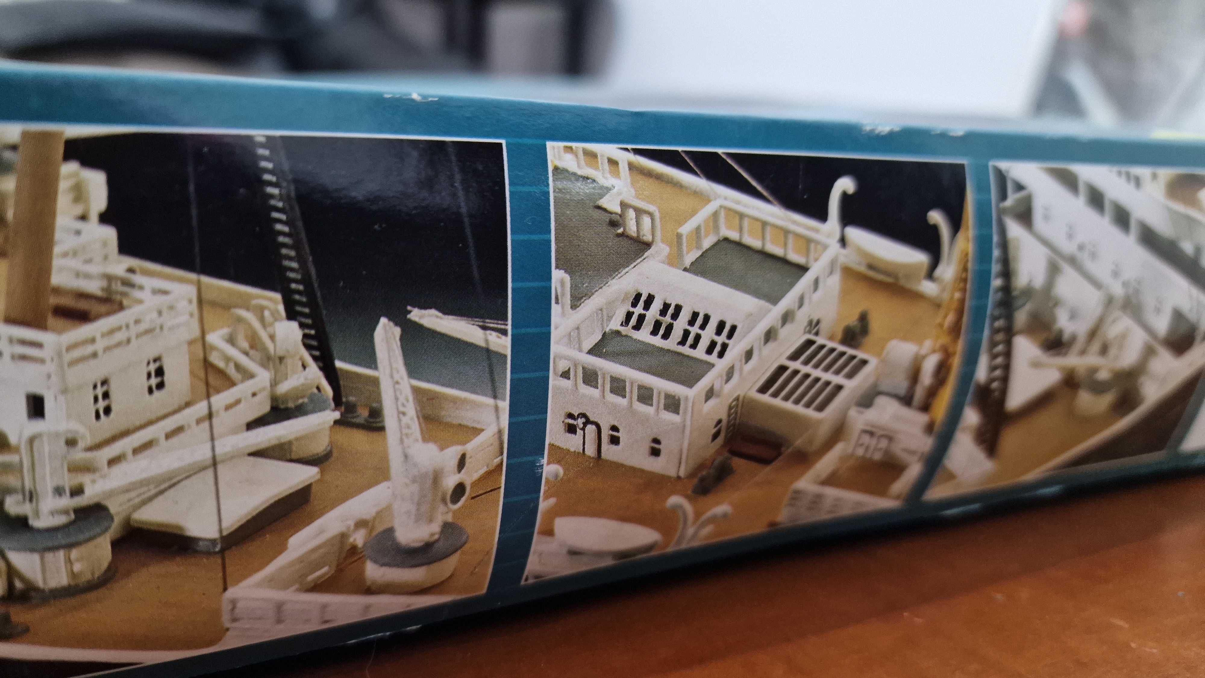 Modelismo Kit R:M:S: Titanic 1:400, kit montagem, miniatura Titanic