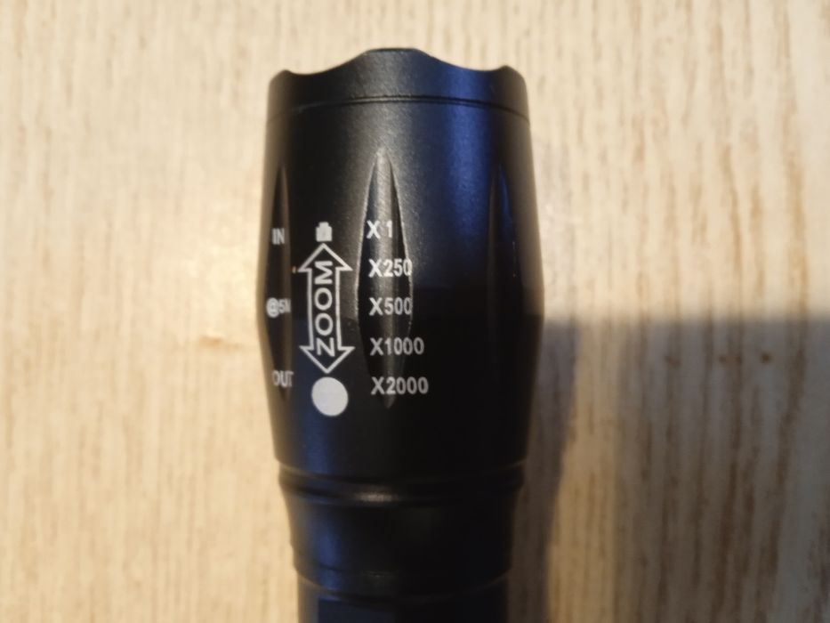 Фонарик под аккумулятор или батарейки