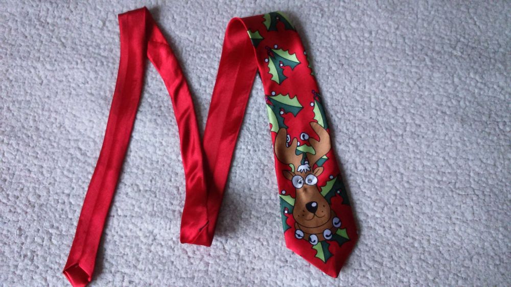 Краватка звукова різдв"яна новорічна галстук
