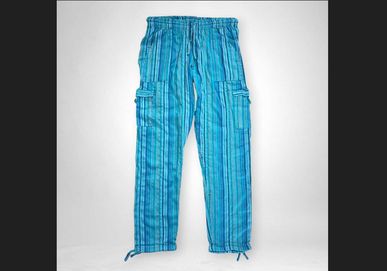 Bohemian Boho Hippie Peru Artesanalne Unisex Festival Harem Pants