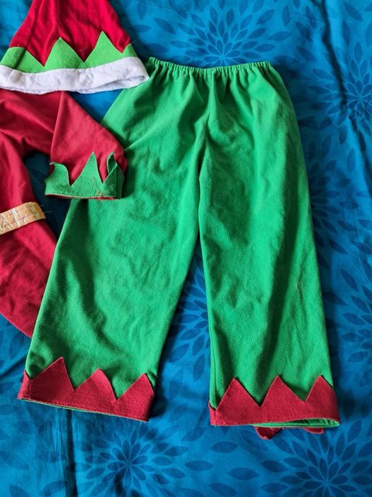 Карнавальний костюм Різдвяного Ельфа р.104