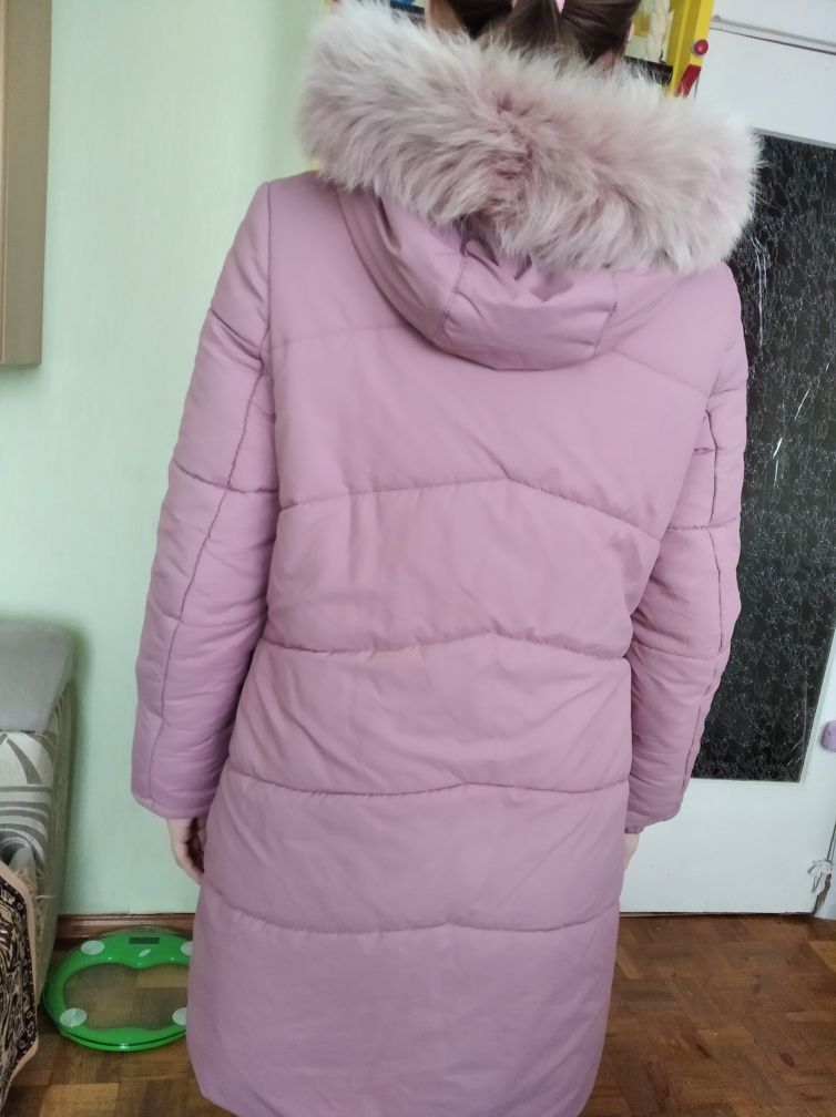 Куртка зимова подовжена, пальто
