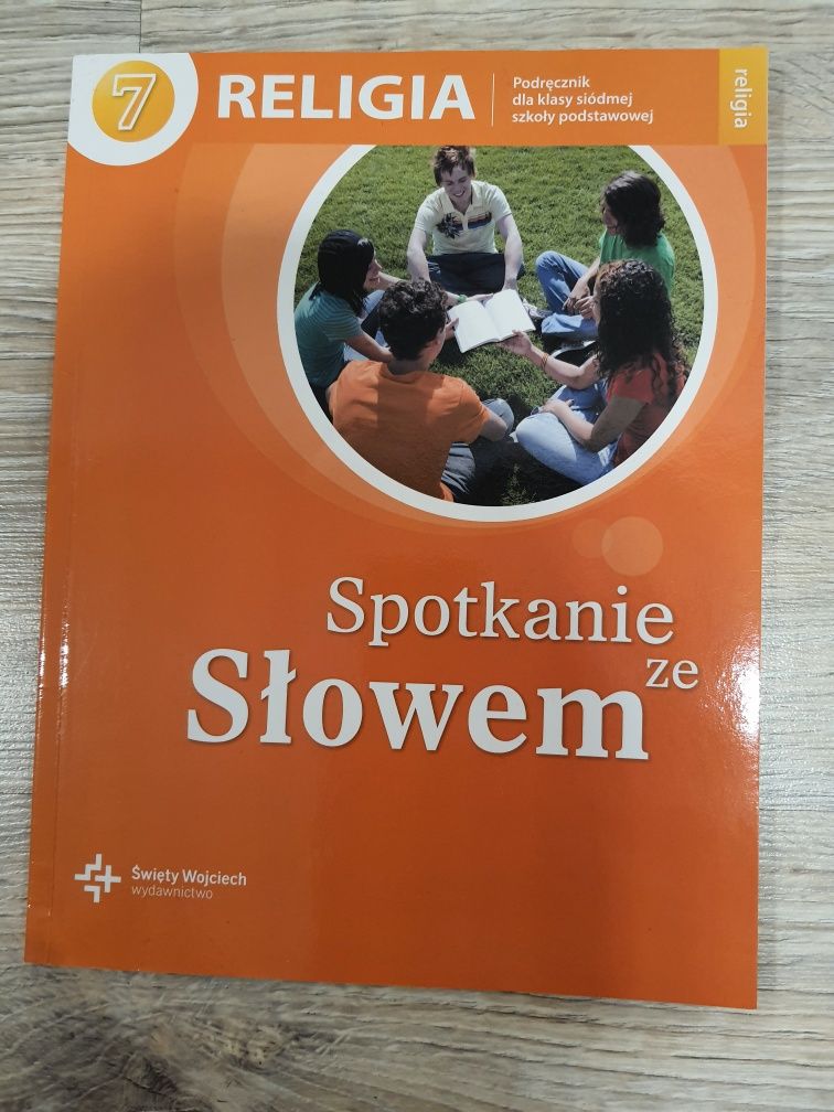 Podręcznik,  książka do religii 7 klasa