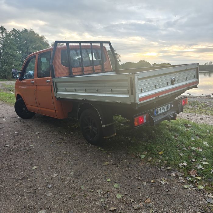 Volkswagen Transporter T5 Doka 1.9 6 osób Hak klima