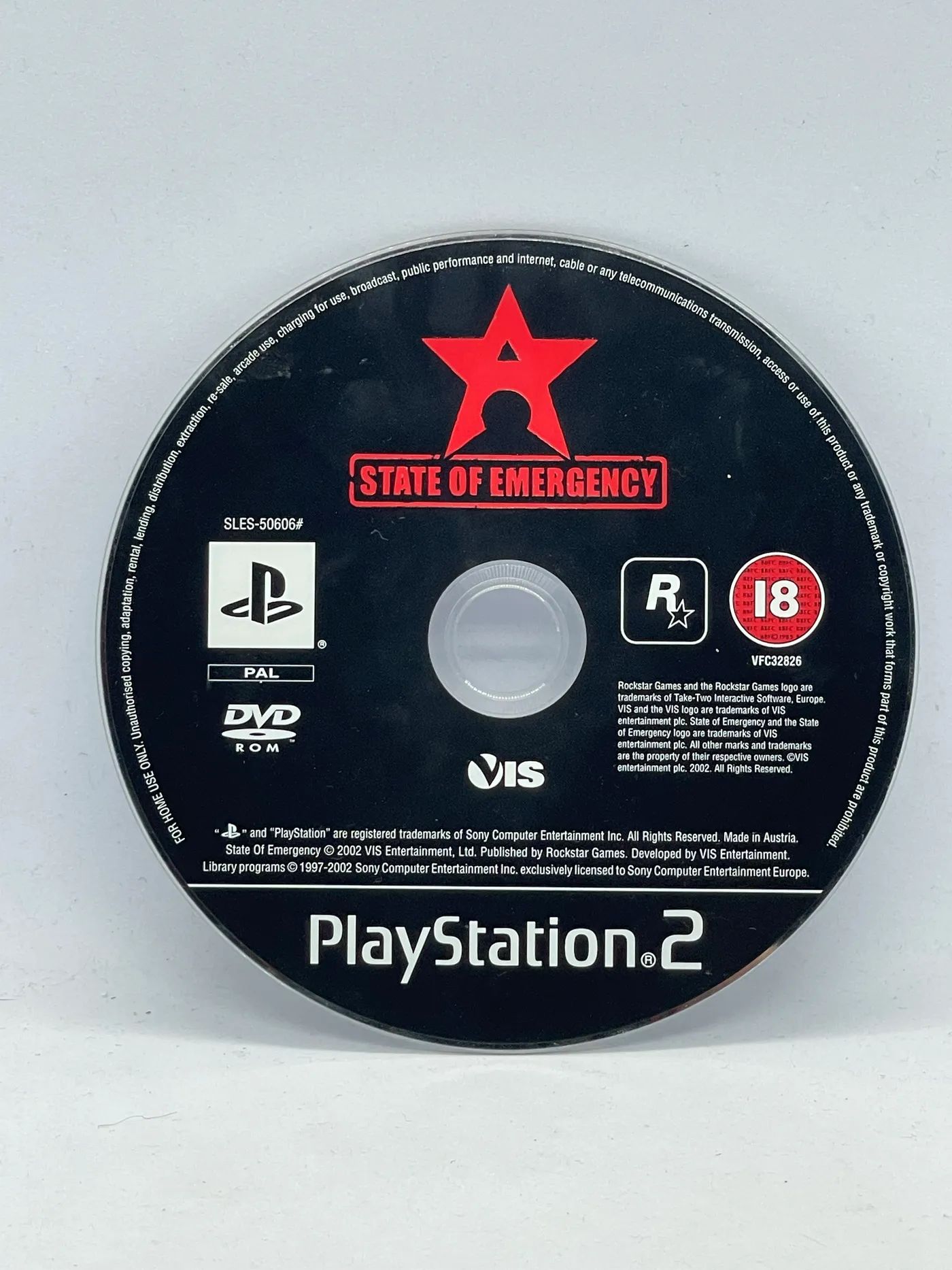 State of Emergency PS2 (sama gra) Po Angielsku