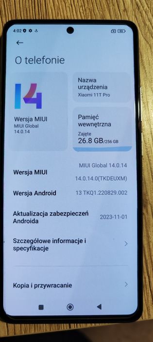 Xiaomi 11 T PRO 8/256