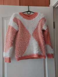 Жіночий зимовий пухнастий светр, одяг, одежда пушистый свитр женский