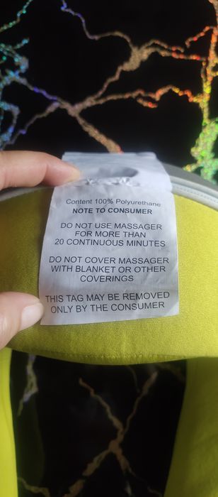 Акустичний масажер шиацу з підігрівом для шиї та плечей Scholl