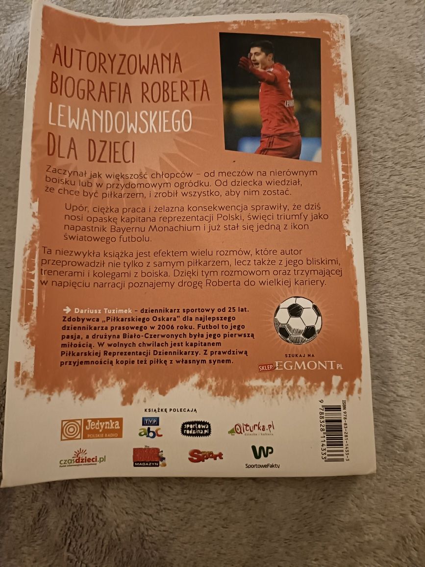 Autoryzowana biografia Roberta Lewandowskiego dla dzieci