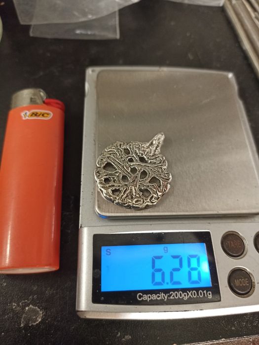 Старовинний кулон Сармати.Зроблена за оригінальним зразком  з срібла