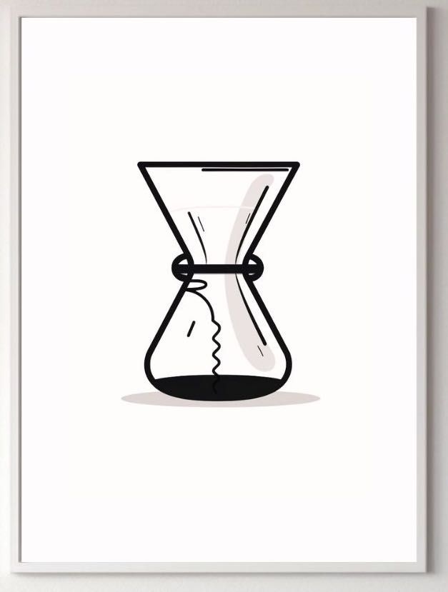 Freaks - Chemex plakat A3 (29,7 x 42cm)