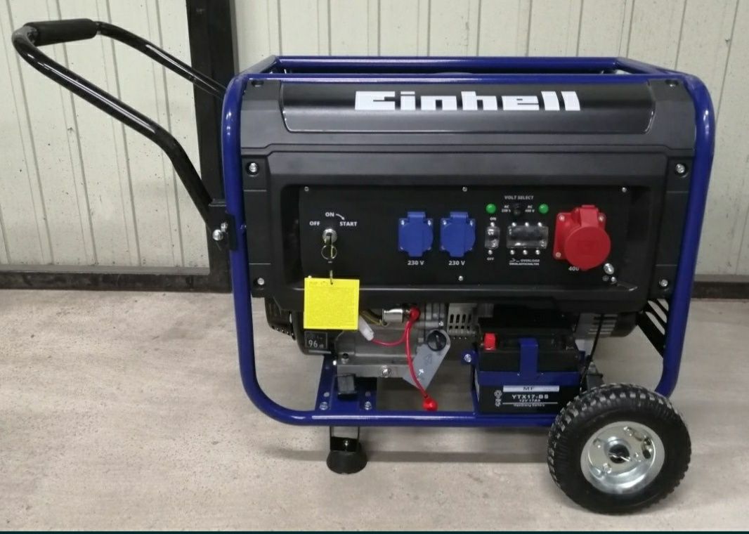 Agregat generator prądotwórczy 5kw 80kg 220/380v! Z akumulatorem Nowy!