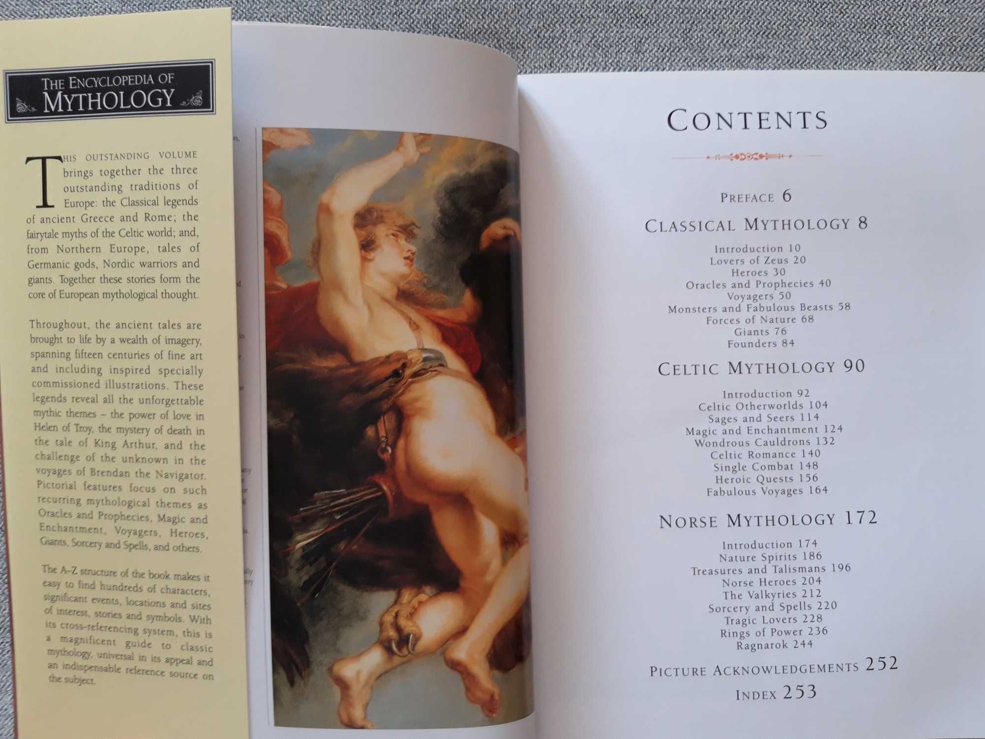 Livro "The Encyclopedia Of Mythology" de Arthur Cotterell