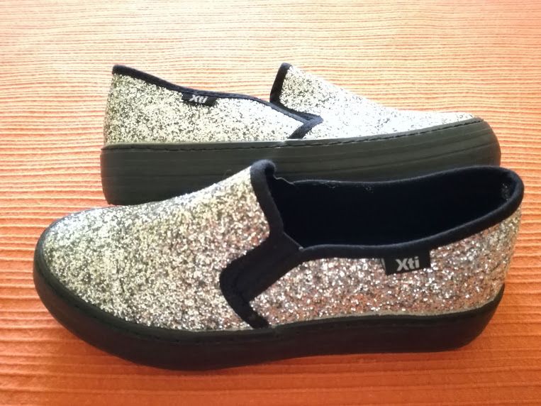 Lote Sapatos Silp On Glitter, 36