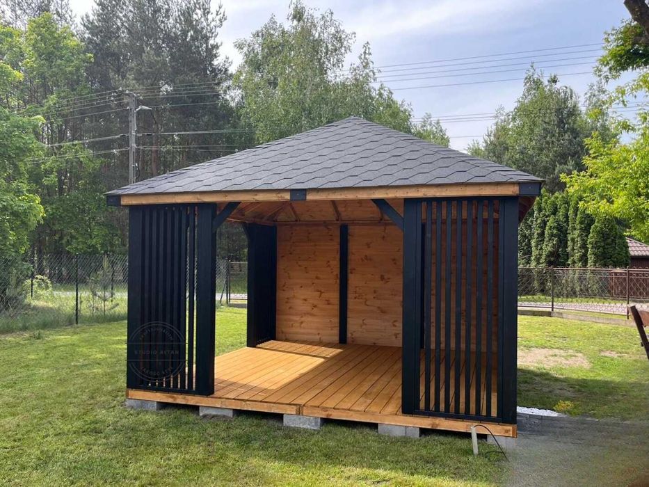 Altana Ogrodowa Horizon 4x4 Nowoczesna Altana Prostokątna