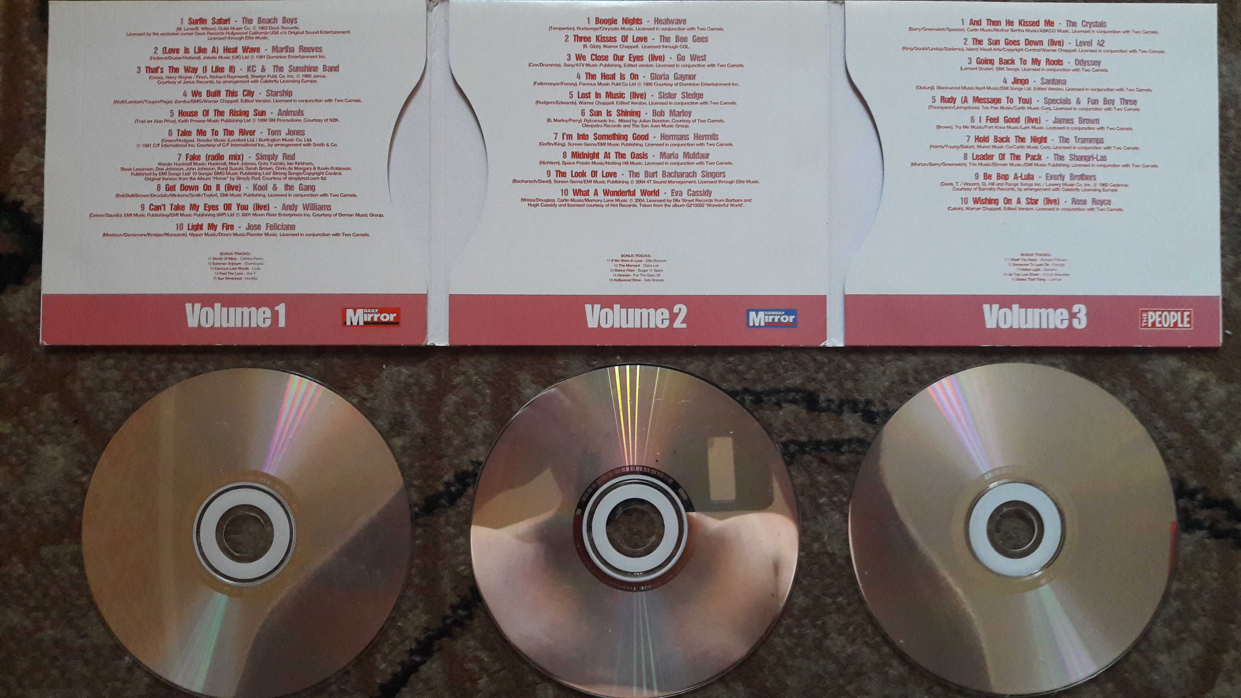 2 CD Art  Garfunkel ,Wet Wet Wet ,Beach Boys, 3 CD збірки 60-2010