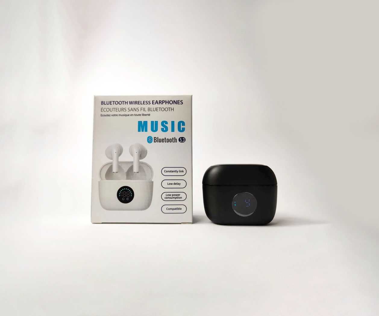 Bezprzewodowe słuchawki douszne, Bluetooth 5.3 Słuchawki SX-25