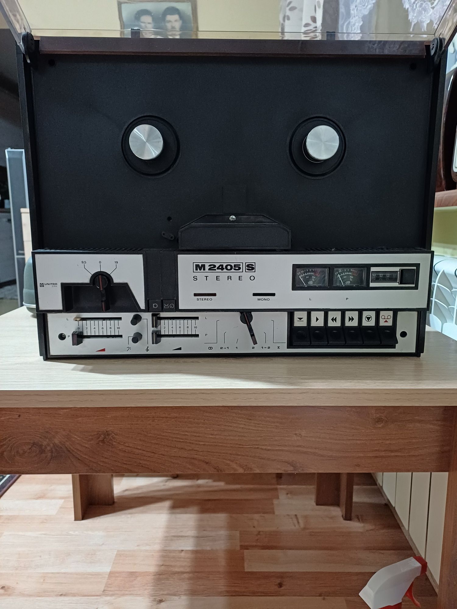 Magnetofon szpulowy unitra m2405s