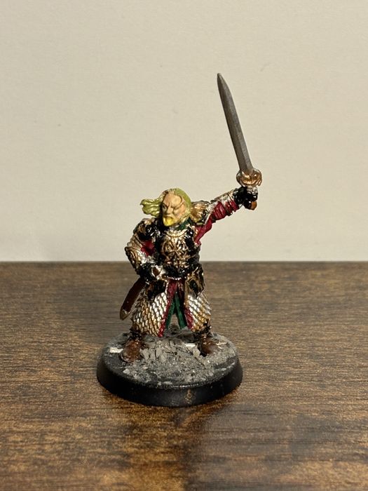 Theoden rohan lotr władca pierścieni figurka metalowa