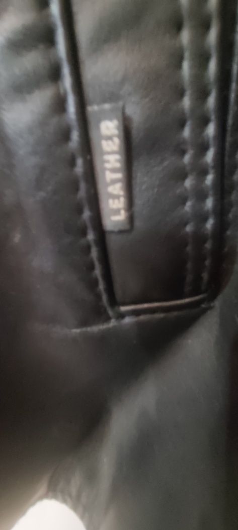 Męska skórzana kurtka Leather