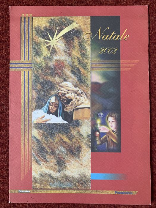 Буклет з марками. Італія. Natale 2002
