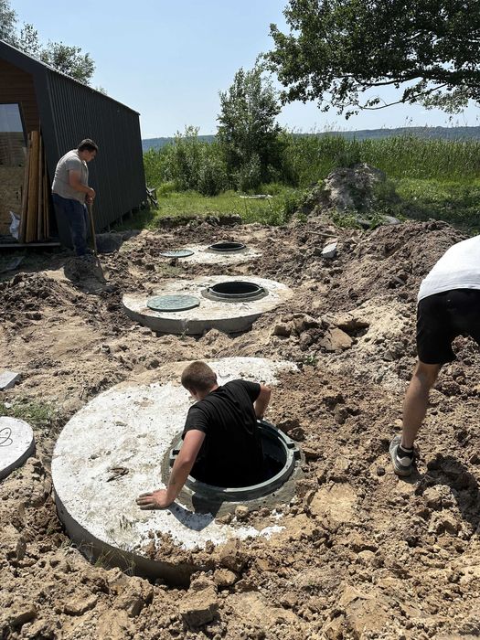 Кільця бетонні кольца армовані каналізаційні Круги стакани! Київ, обл