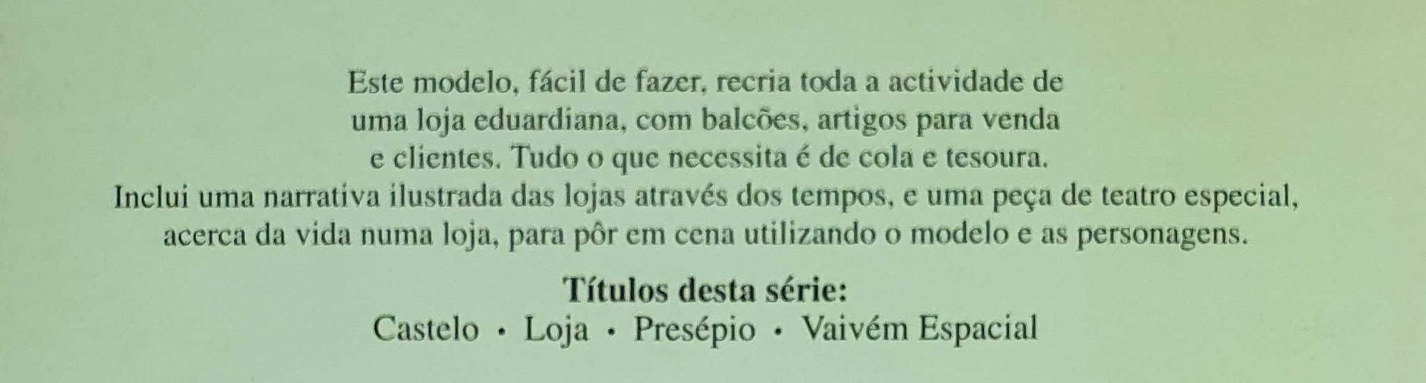 Antigo Álbum "Vou construir uma Loja Eduardina" da Edinter 1991 ~ RARO