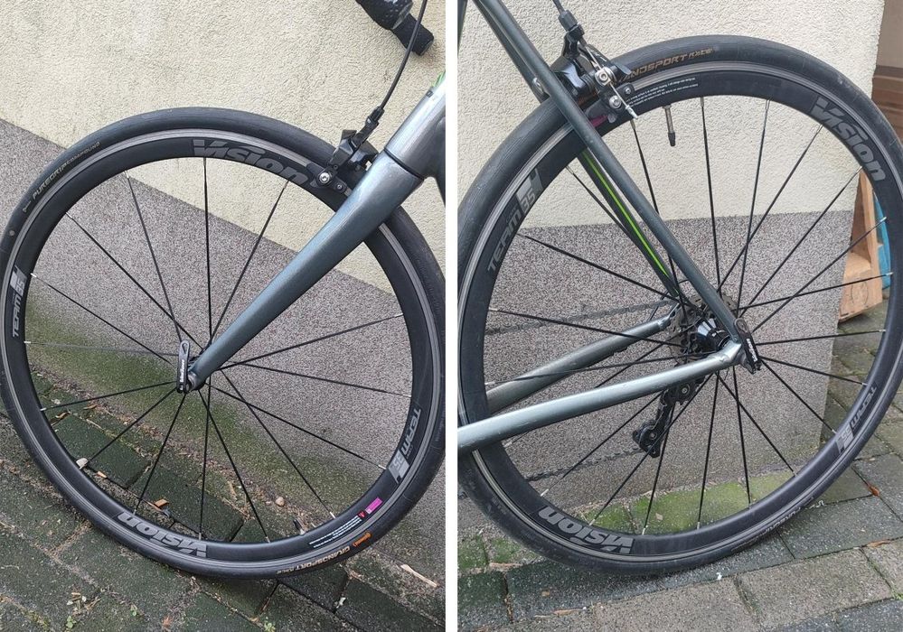 Komplet obręczy szosowych Vision Team 35Comp SL