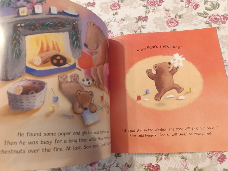 Sam's Snowflake książka dla dzieci po angielsku
