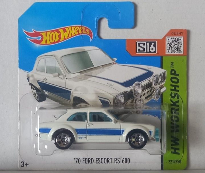 70 ford escort rs1600 hot wheels