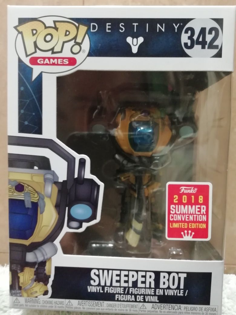 Pop figure Destiny Sweeper Bot