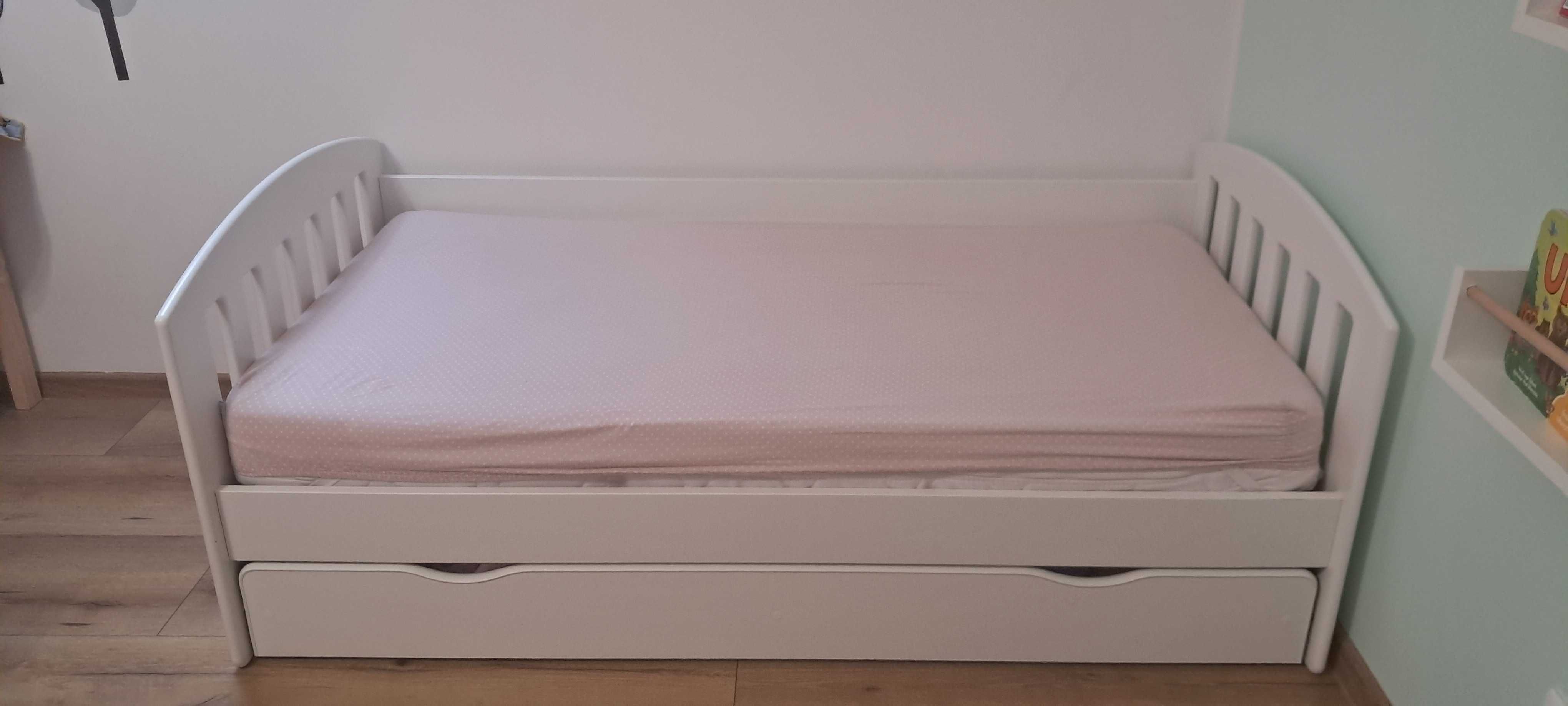 Łóżko dziecięce + materac 160x80