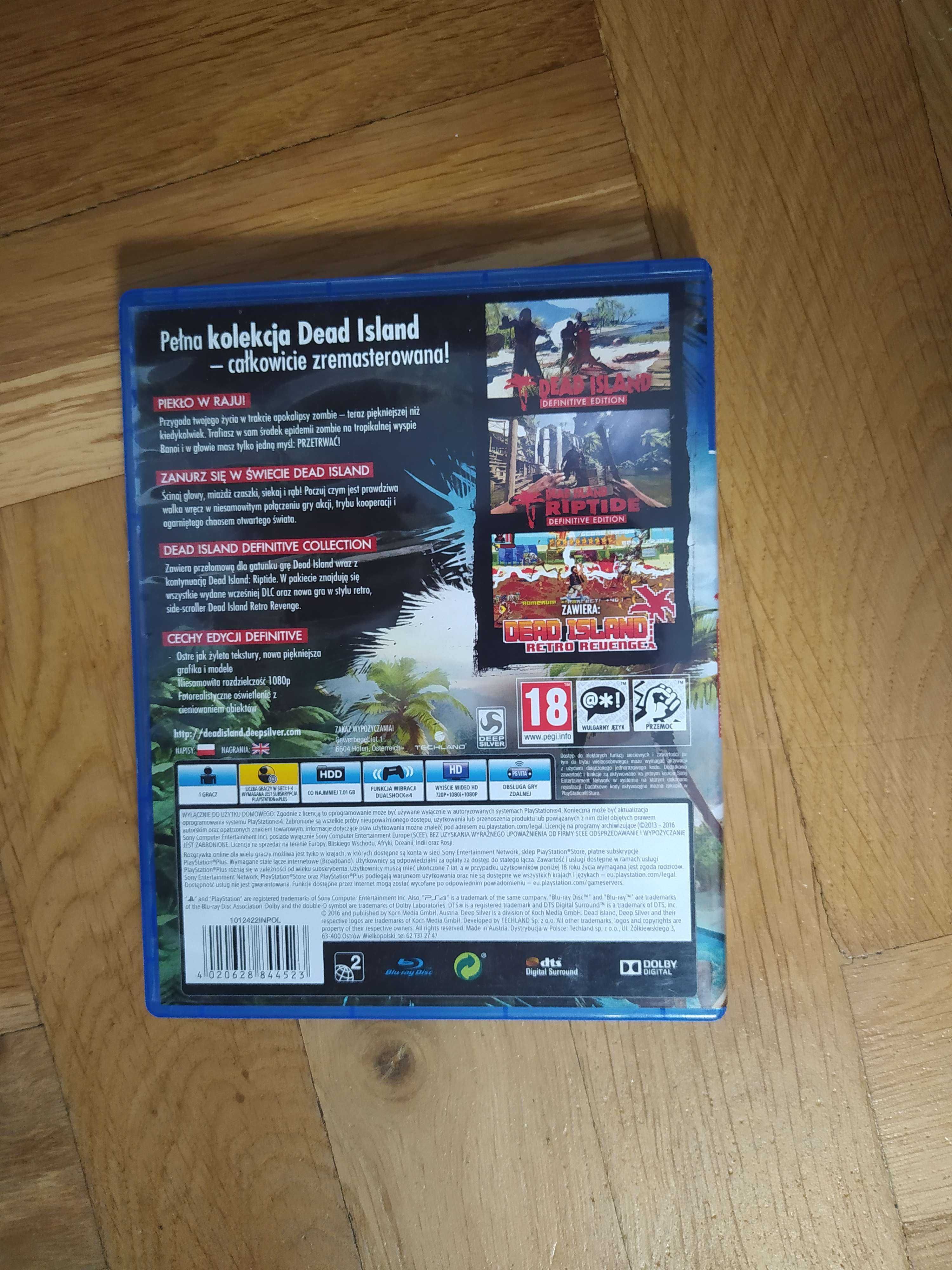 PS 4 GRA Dead Insland definitive edition